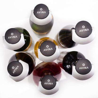 3 Pack - AVINA Locking Bottle Stopper for Still Wine